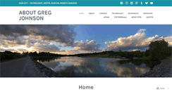 Desktop Screenshot of aboutgregjohnson.com