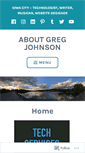 Mobile Screenshot of aboutgregjohnson.com